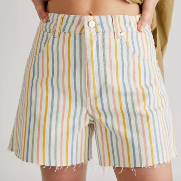 Wrangler NWT A-Line Stripe Shorts - Picture 4 of 10